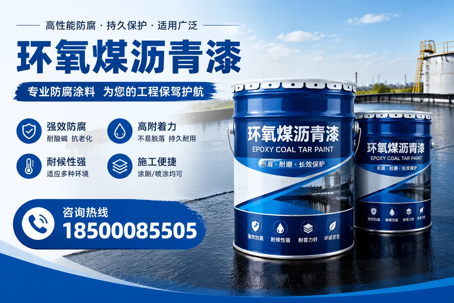 环氧煤沥青漆与其他漆类的比较，龙岩用户的选择依据